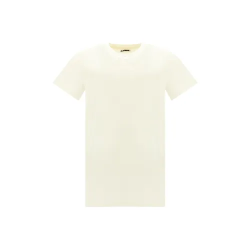 JIL SANDER Бежевые Мужские T-рубашки