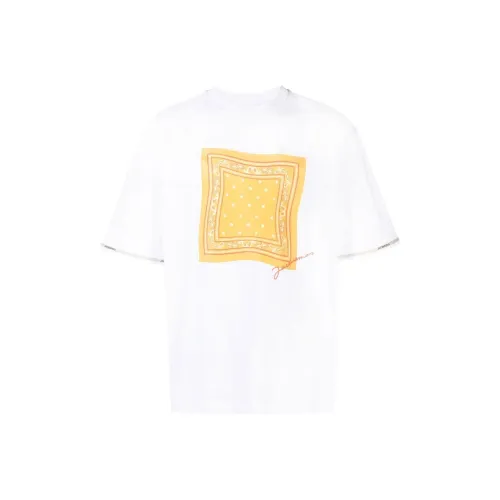 Jacquemus Белая Мужская T-Рубашка