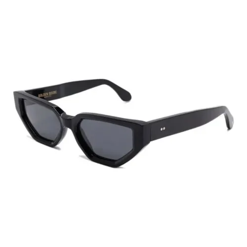 Golden Goose Ацетат Нерегулярная форма Солнцезащитные очки Женские Черный