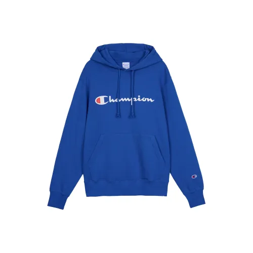 Champion Свитшот Японская версия Унисекс Королевский синий