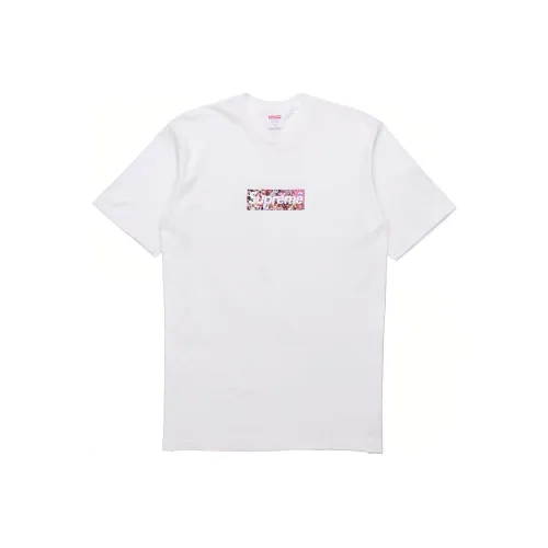 Supreme x Takashi Murakami Коллаборация Spring Summer 2020 Collection Рубашка Унисекс Белый