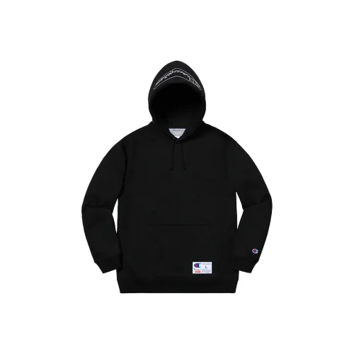 Supreme x Champion SS19 Свитшот Унисекс Черный