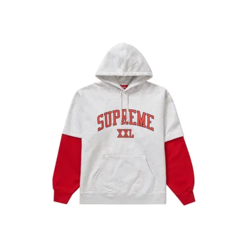 Supreme Свитшот Унисекс Light Серый