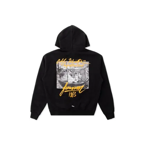Off Белый SS19 Мужские Свитшоты