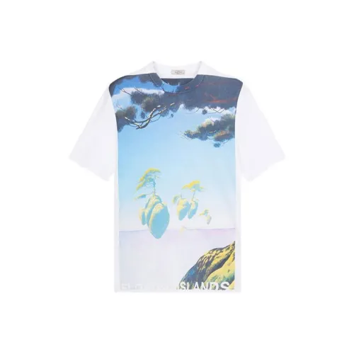 Valentino Белая Мужская T-Рубашка