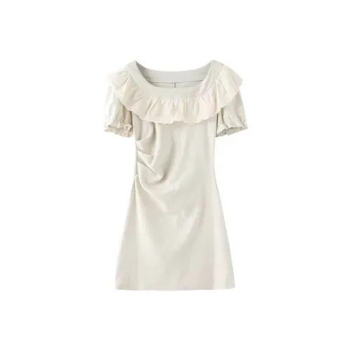 Lookinto Короткий рукав Платье Женское