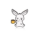 Вода Чашка Маленький Кролик Брошь