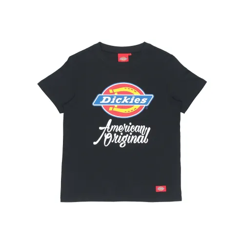 Dickies Прямой крой T-рубашка Женская Черная