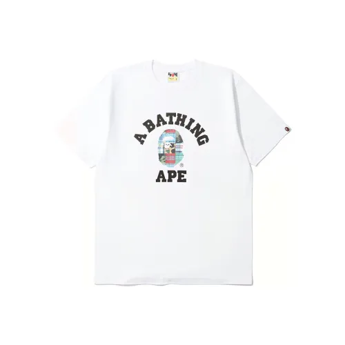 A BATHING APE BAPE совместная мужская футболка T