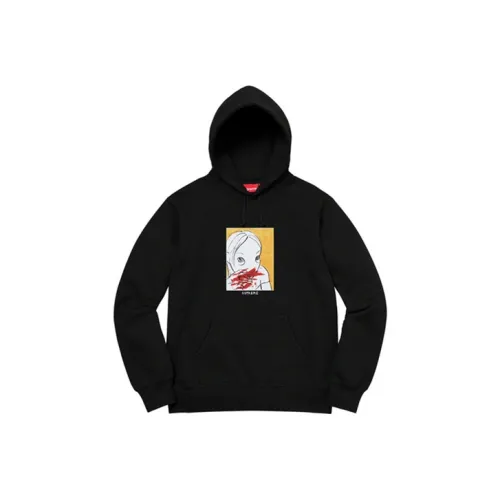 Supreme FW19 Толстовка Унисекс Черный
