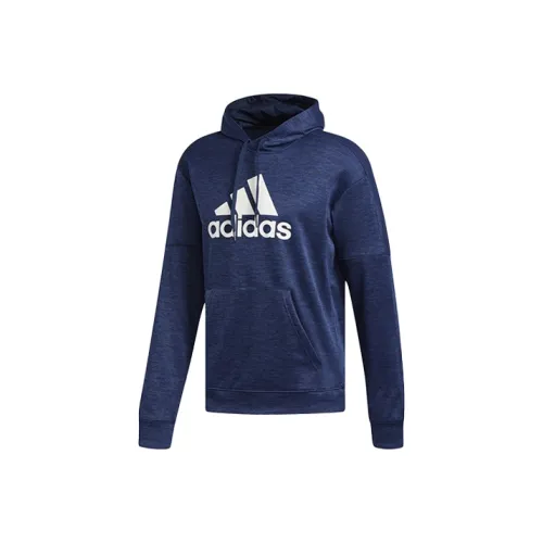 Adidas Толстовка Мужская Темно-синяя