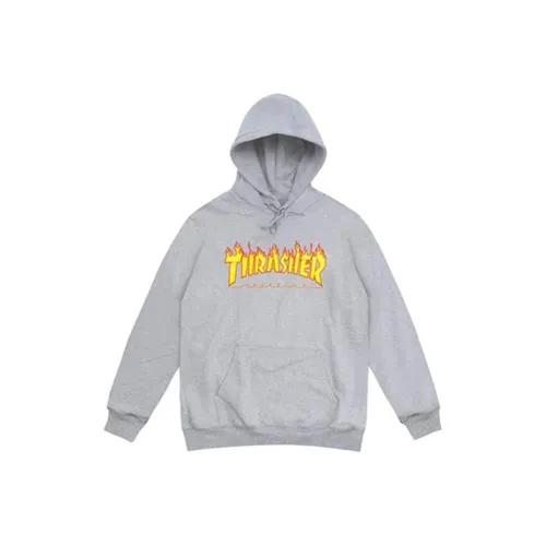 Thrasher Свитшот Японская версия Unisex Light Серый