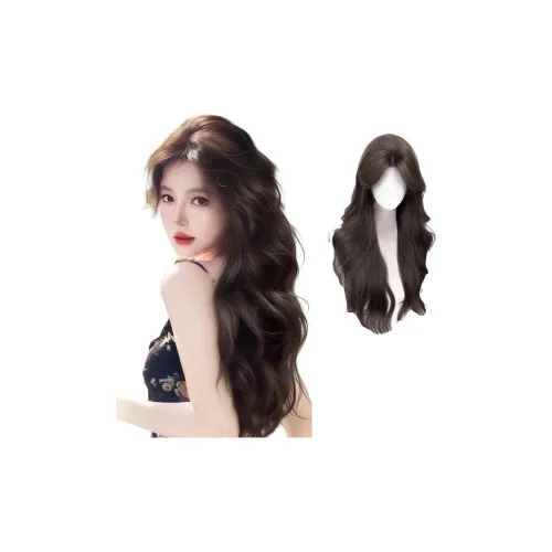 MUYAN Big Wave Long Curl Full Голова Набор Нет необходимости в сетке для волос Парики