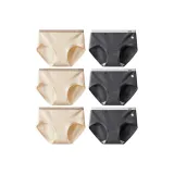 Набор: Молочный кофейный + Молочный кофейный + Молочный кофейный + Темно-серый + Темно-серый + Темно-серый (6 предметов)