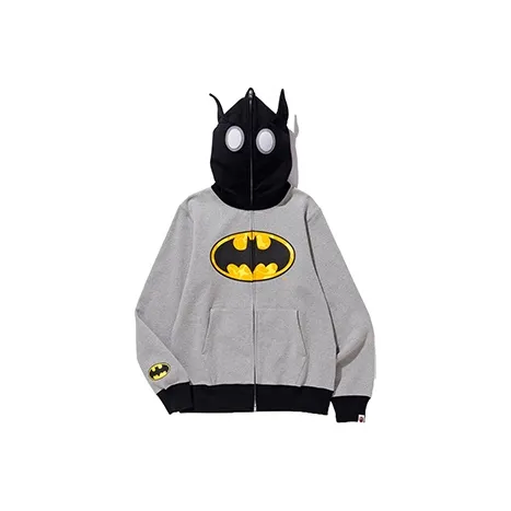 A BATHING APE BAPE Совместный свитшот Унисекс Серый