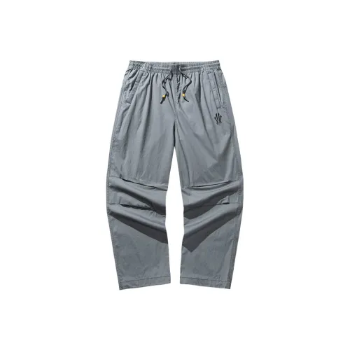 ANTA Вязаные тренировочные штаны унисекс среднего серого цвета