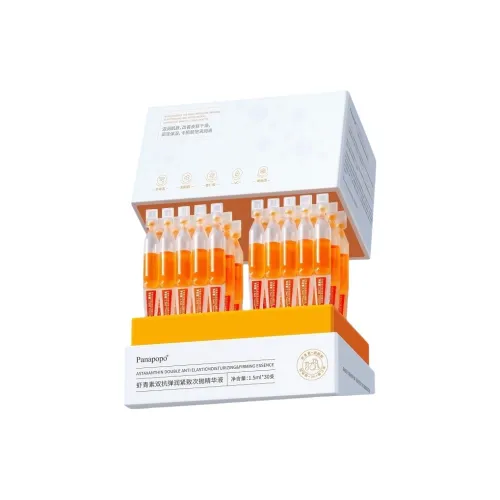 PANAPOPO Креветка Astaxanthin Dual Action Питательная Одноразовая Сыворотка Лосьон