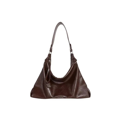 Kikawa Card Сумка из синтетической кожи сумка для покупок сумка через плечо среднего размера женская красного и коричневого цвета