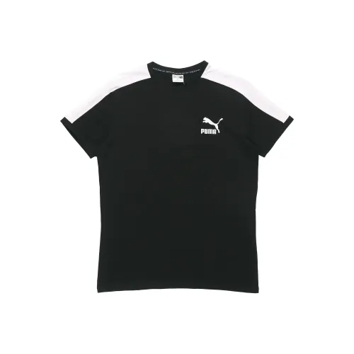 PUMA Комплект с короткими рукавами футболка мужская черный