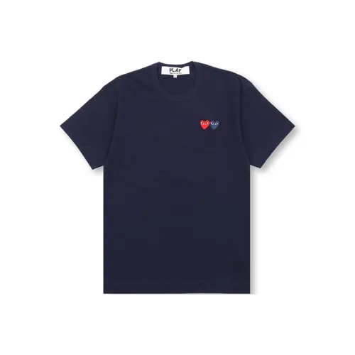 CDG Play T-Shirt Мужской Темно-синий