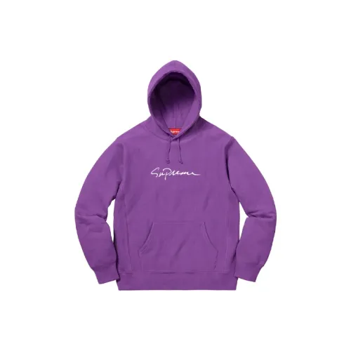 Supreme FW18 Свитшот Унисекс Фиолетовый