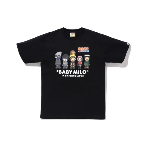 A BATHING APE BapeBAPE X NARUTO Baby Milo Tee Collaboration T-Shirt Унисекс