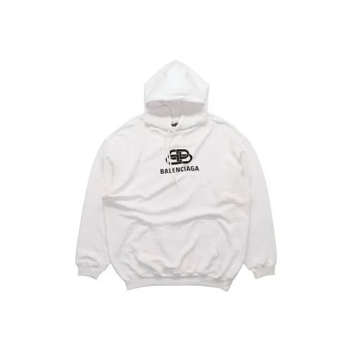 Balenciaga Свитшот Loose Fit Unisex White