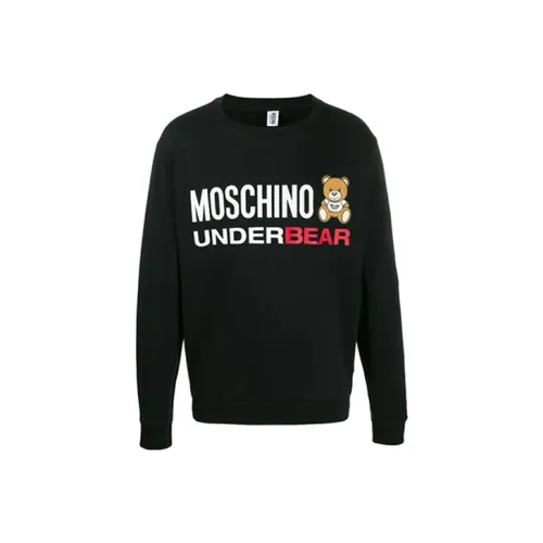 MOSCHINO Свитшот Мужской Черный