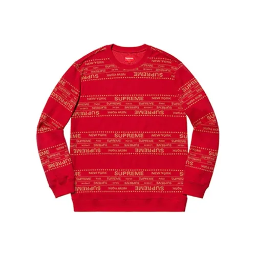 Supreme SS19 Свитшот Унисекс Красный