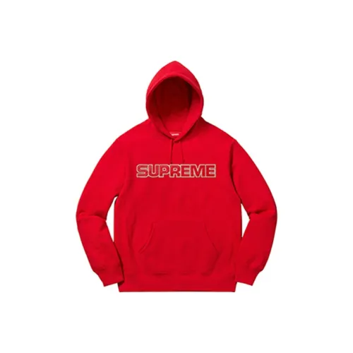 Supreme FW18 Толстовка Унисекс Красный