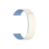 Винтажный Белый Туман Синий/Облако Деревянное Зернистая текстура Магнитный Силиконовый Ремешок