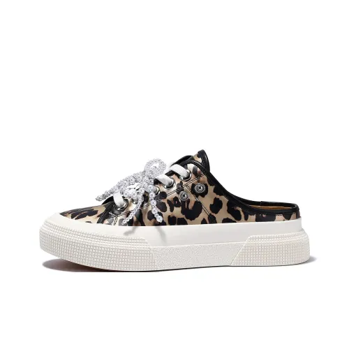 BELLALILY Резиновая подошва ткань вязаная устойчивая к истиранию домашние тапочки женские