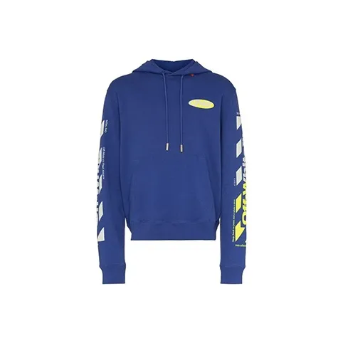 Off Белый SS19 Мужские Свитшоты