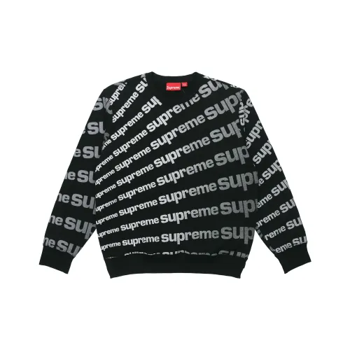 Supreme Свитшот Унисекс Черный