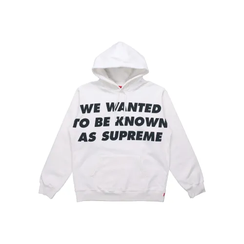 Supreme SS20 Свитшот Унисекс Белый