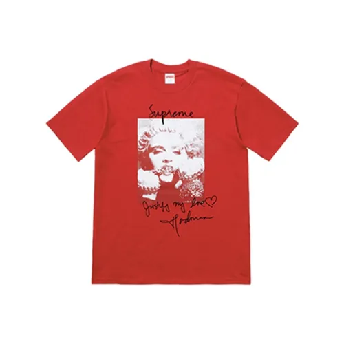 Supreme FW18 Унисекс Футболки