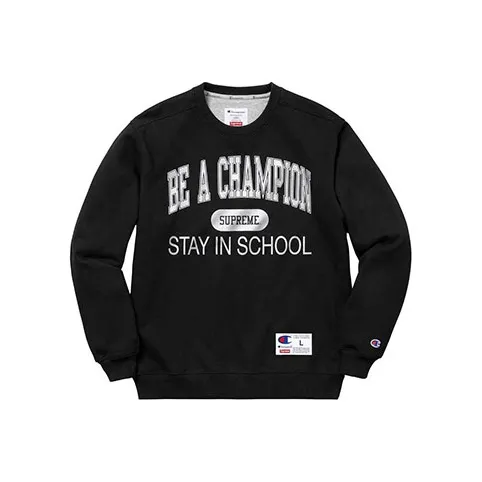 Supreme X Champion Коллаборация Коллекция SS18 Толстовка Унисекс