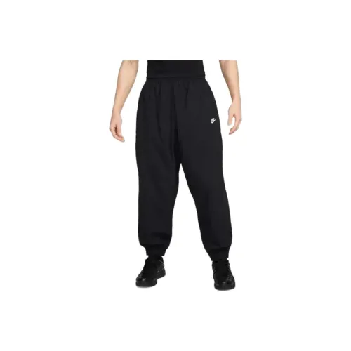 Nike Вязаные тренировочные штаны мужские черные