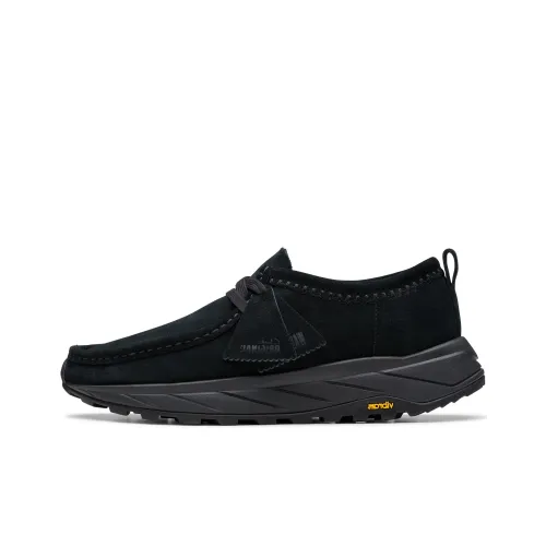 Clarks Мужская повседневная обувь, низкий топ, черный, 261811207 Мужской