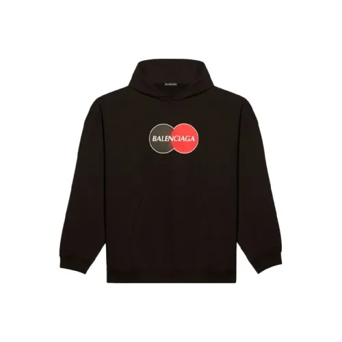 Balenciaga Свитшот Свободного кроя Мужской Черный