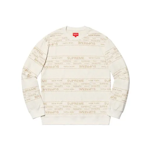 Supreme SS19 Свитшот Унисекс Белый