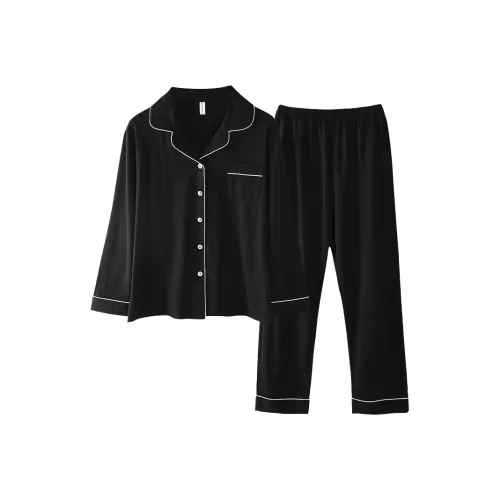 Комплект пижам Cotton Gene женский черный
