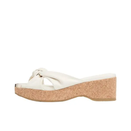 Jimmy Choo Avenue Слипоны 5 см Женские Белые