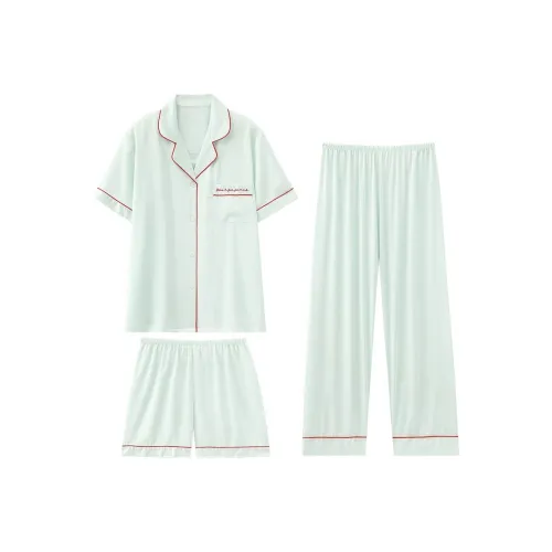 O'MESIK Пижамный комплект женский мятно-зеленый