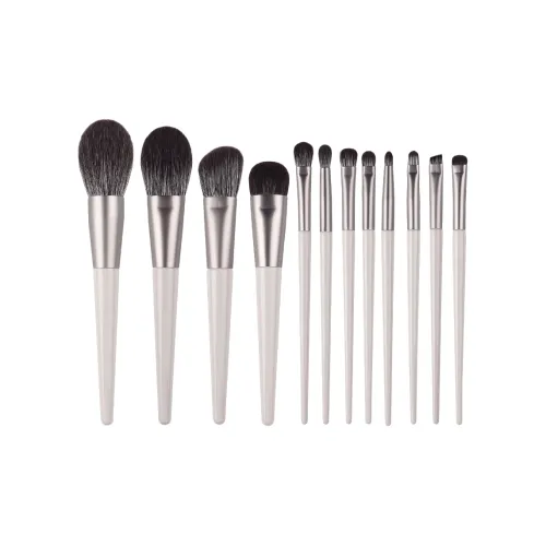 FANLUOKE WHITE FOX Кисть для макияжа Набор Контуринг Основа Фиксирующий Мягкий