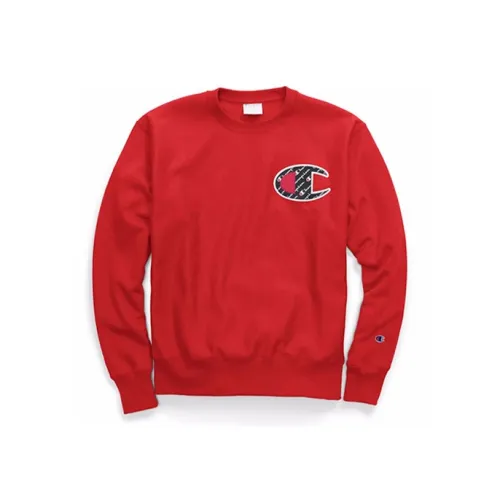 Champion Свитшот Американская версия Унисекс Красный