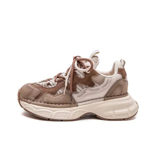 JAY визуально увеличивает рост Низкие кеды с толстой подошвой Женские