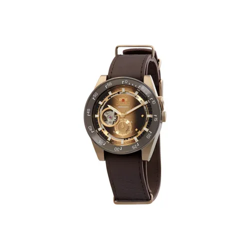 ORIENT Vintage Future Camera Collection Автоматический механический механизм Часы с кожаным ремешком 40 мм