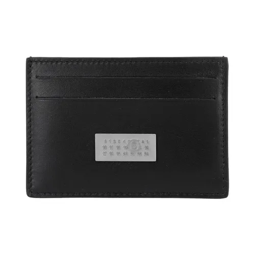 Maison Margiela Коровья кожа Держатель для карт Женские Черный
