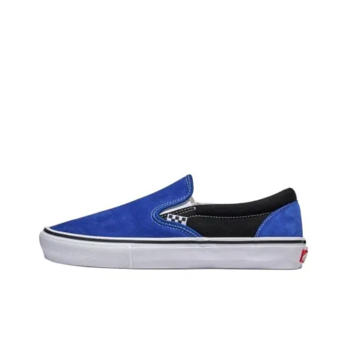 Vans Slip-on Скейтборд Кроссовки Низкие Синий Унисекс